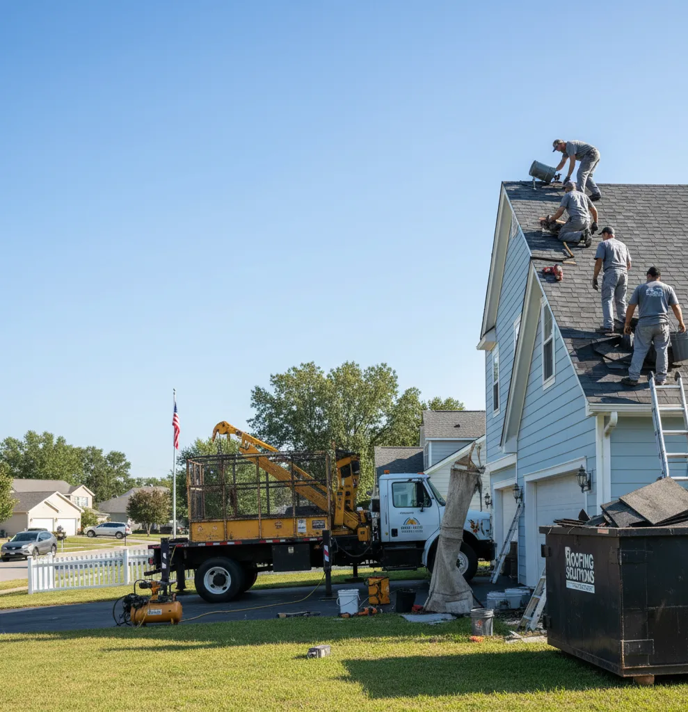 Roof Repair in Mendota